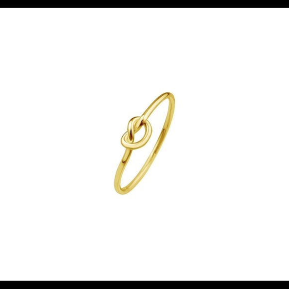 Thin Gold Love Knott Ring - Picture 5 of 5